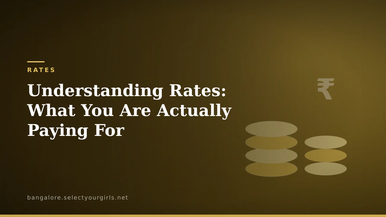 Understanding Rates: What You Are Actually Paying For